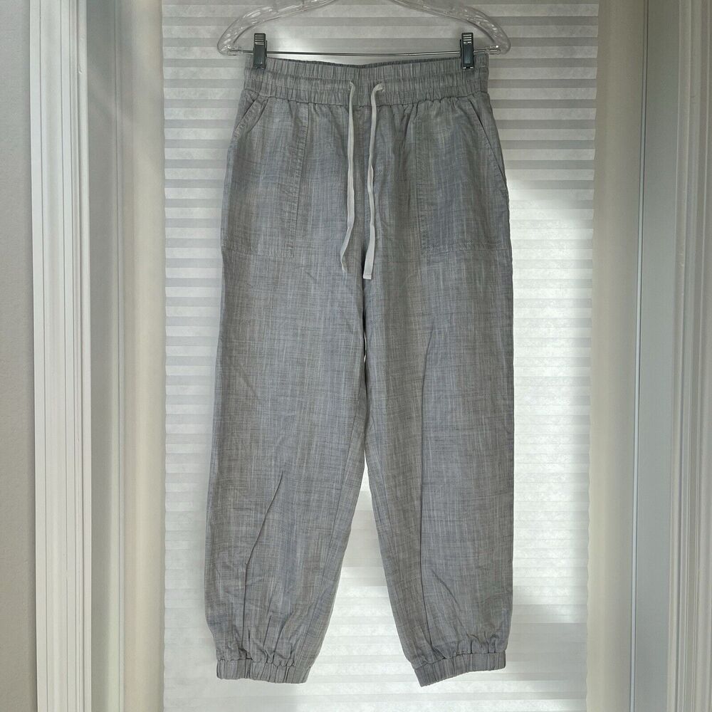 Loft Outlet Jogger Pants size S, pull on, elastic waist band, cotton blend.